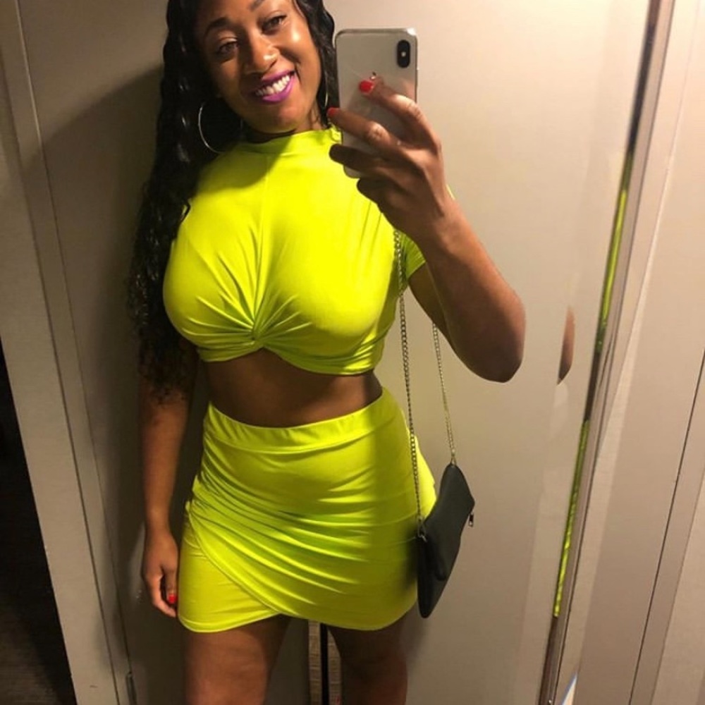 Neon Two Piece Set